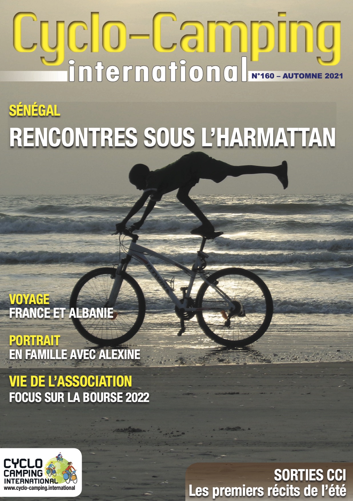 Cyclo camping International revue 160 couv